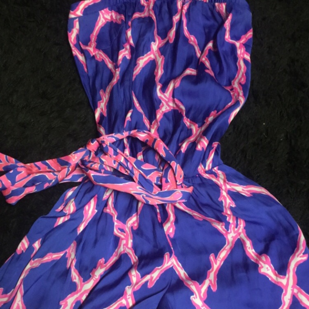 Lilly strapless romper size XS